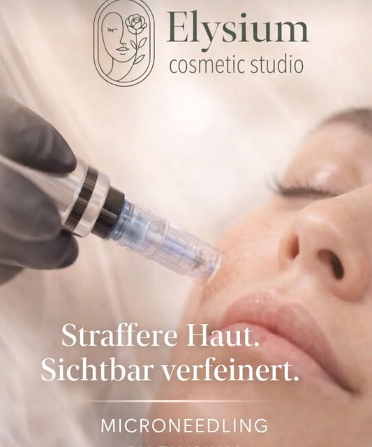 Microneedling-Behandlung im Elysium Cosmetic Studio